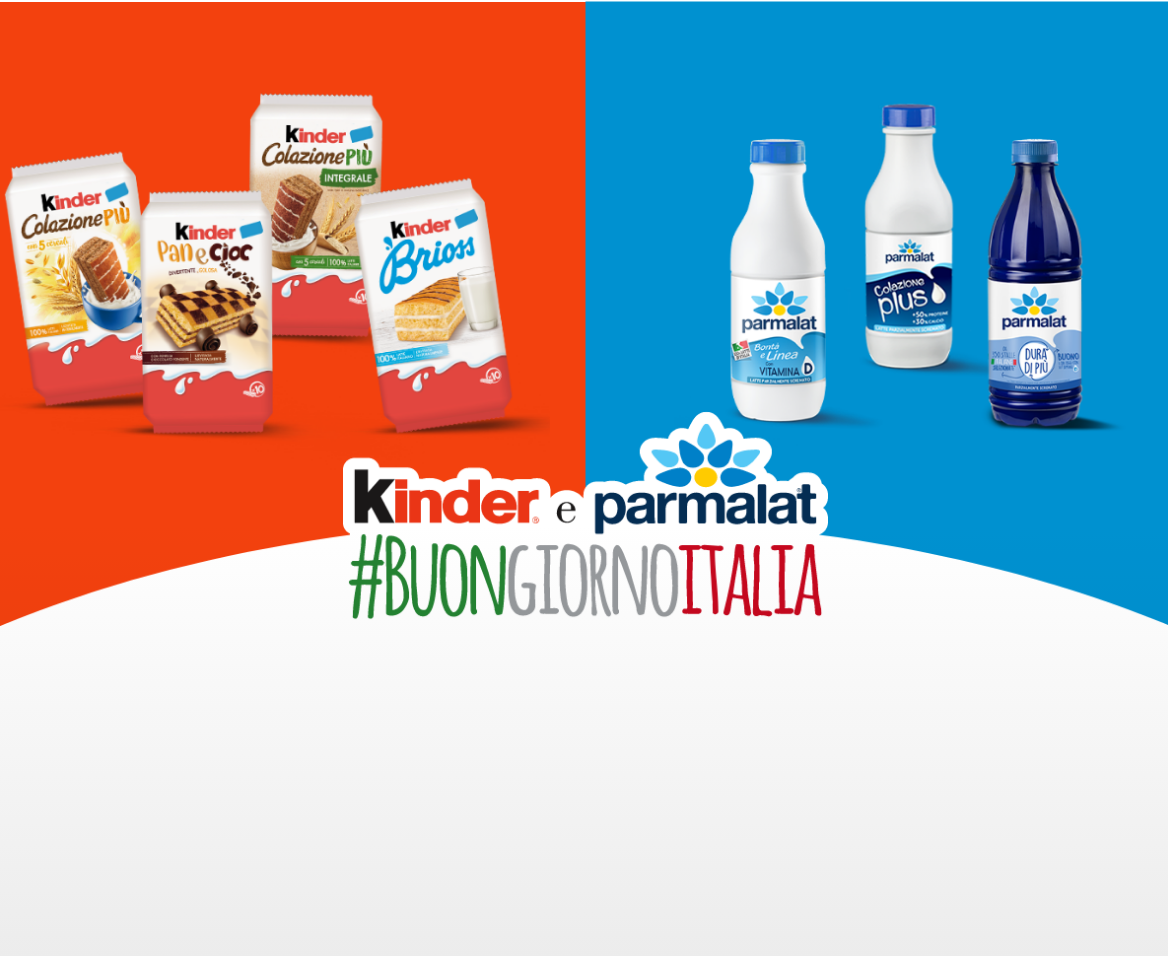 Buongiorno Italia Kinder Parmalat